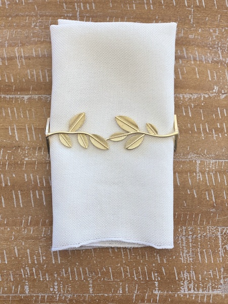Leaf Napkin Wrap, Set of 4