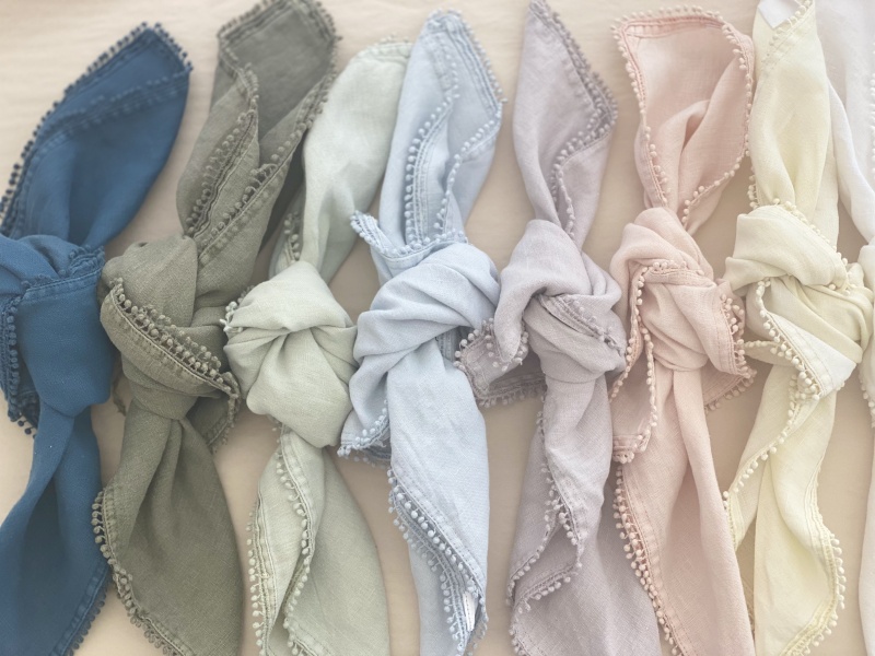 Petit Pom Pom trim Napkins