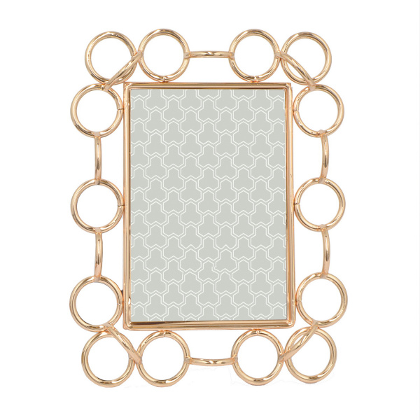 Rose Gold Loop Photo Frame, 5x7
